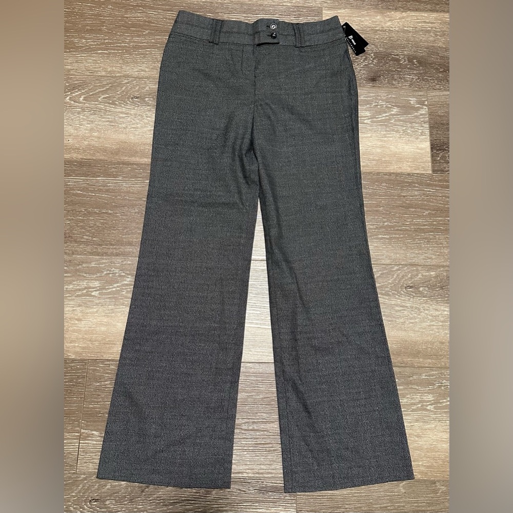 Black/Charcoal Wide Leg Pants - Picture 2 of 6